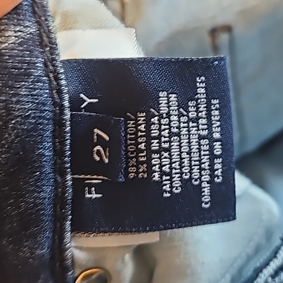 Fidelity Denim size 27 girlfriend jean - Picture 4 of 6